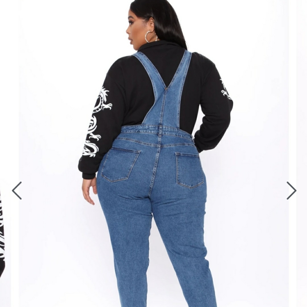 Women Distressed Overalls